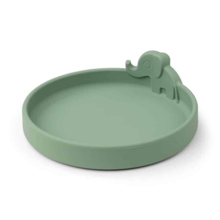 Done by Deer - Peekaboo plate, Elphee, Green