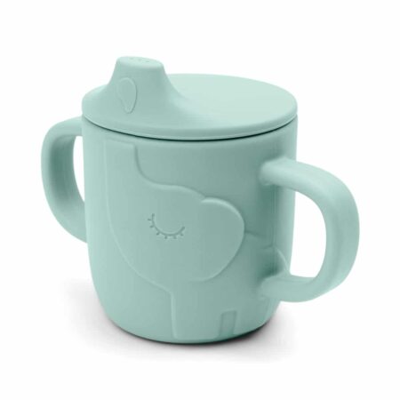 Done by Deer - Peekaboo spout cup Elphee Blue