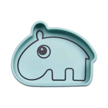 Done by Deer - Silicone Stick&Stay bowl, Ozzo, Blue