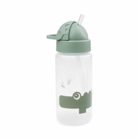 Done by Deer - Straw bottle Croco Green