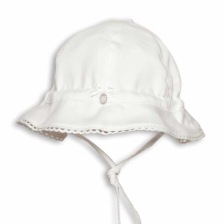 First - White Girls Hat Tulip