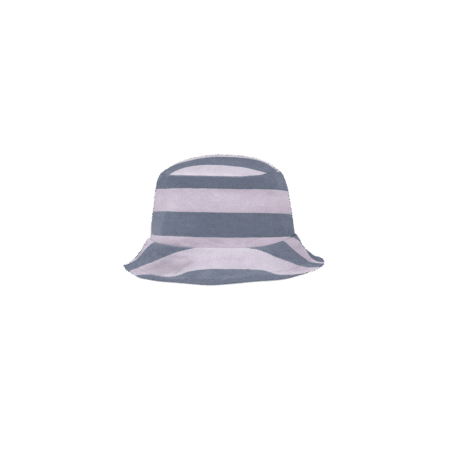 House Of Jamie - Summer Hat - Blue & Lavender Stripes