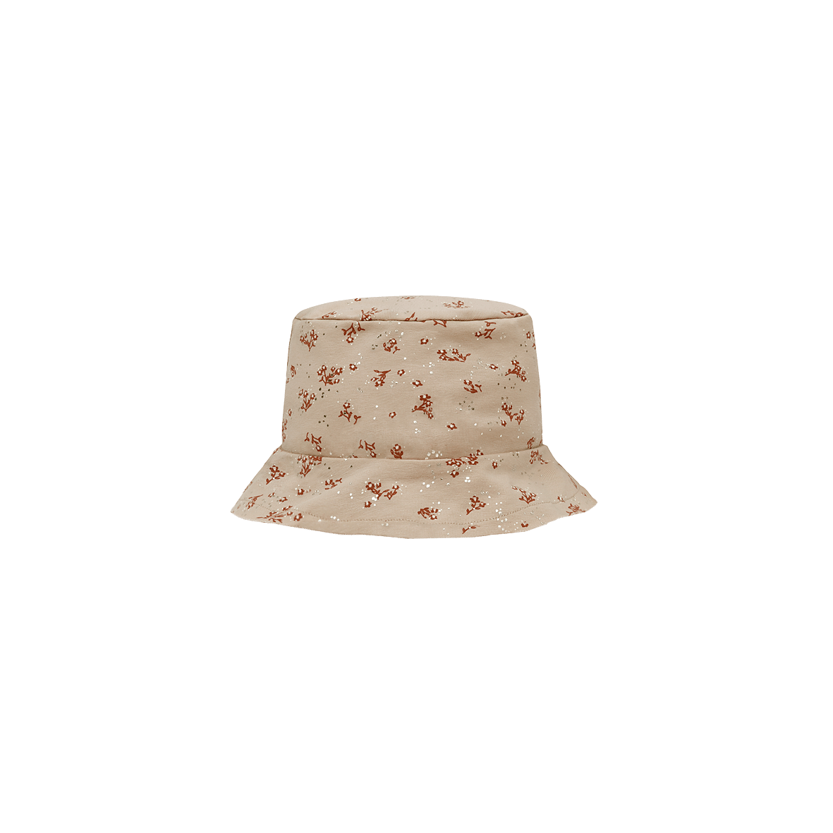 House Of Jamie - Summer Hat - Golden Sesam & Brick Floral