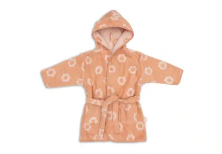 Jollein - Badjas jacquard - Blush
