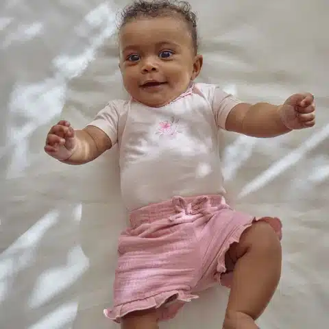 Little Dutch - Korte broek Fairy garden - Roze