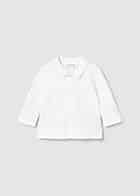 Mayoral - Knit shirt met kraag - Wit