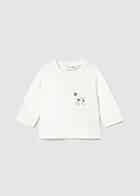 Mayoral - Longsleeve Fiets - Wit