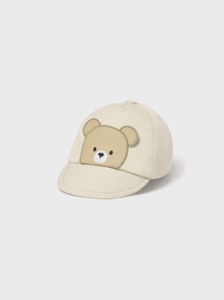 Mayoral - Newborn boy teddy cap - Beige