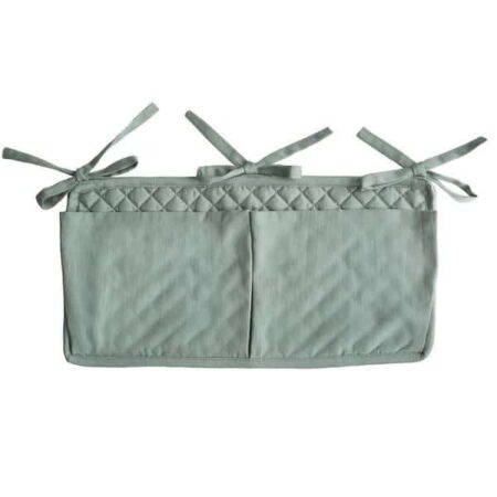 Mushie - Crib Pocket - Roman Green