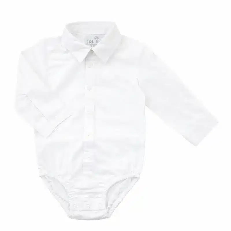 Natini - Shirt Body Pierrot - Donker blauw