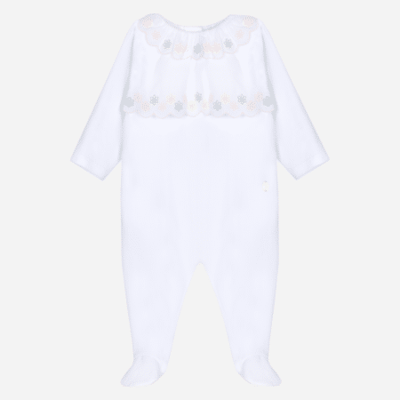 Patachou - Babypakje met geborduurde bloemen