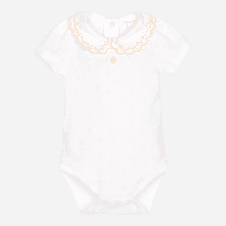 Patachou - Body hartjes - Wit beige