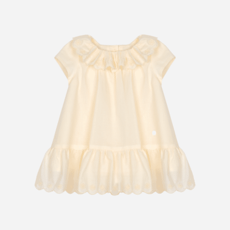 Patachou - Kleedje met ruffles - Geel