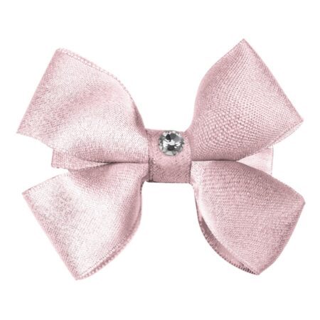 Prinsessefin - Glitter Bows - Amalia - Icy pink