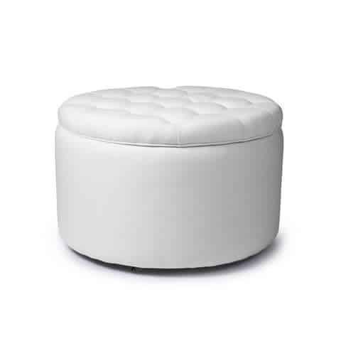 Rocking Seats - Royal Storage Box - silver grey, metal wheels