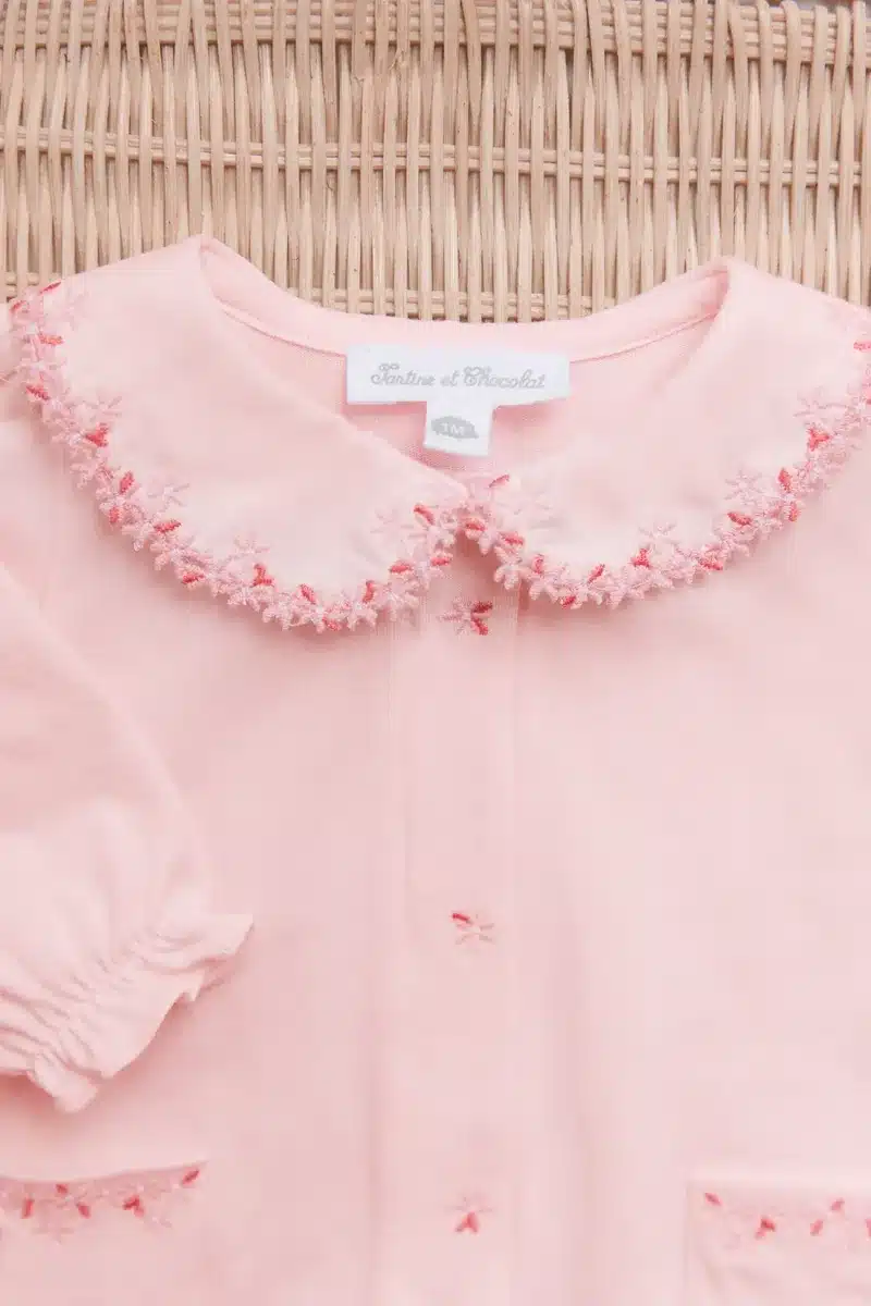 Tartine Et Chocolat - Pyjama met borduursel - Roze