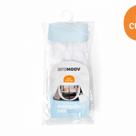 AeroMoov -Reisbed - muggennet - White