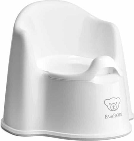 BabyBjörn - Plaspotje Zetel - Wit Grijs