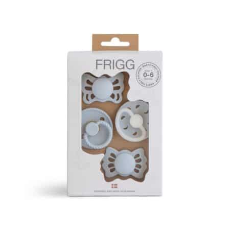 Frigg - Baby’S First Pacifier Pack - T1 Powder Blue Night
