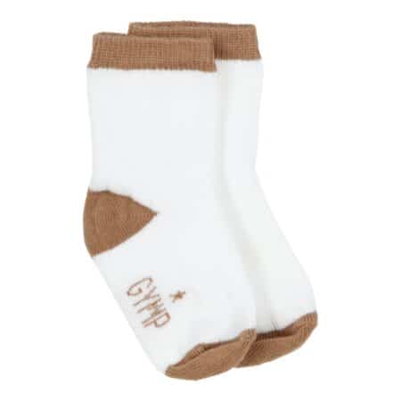 Gymp - Socks Kite Two Colours - White - Beige