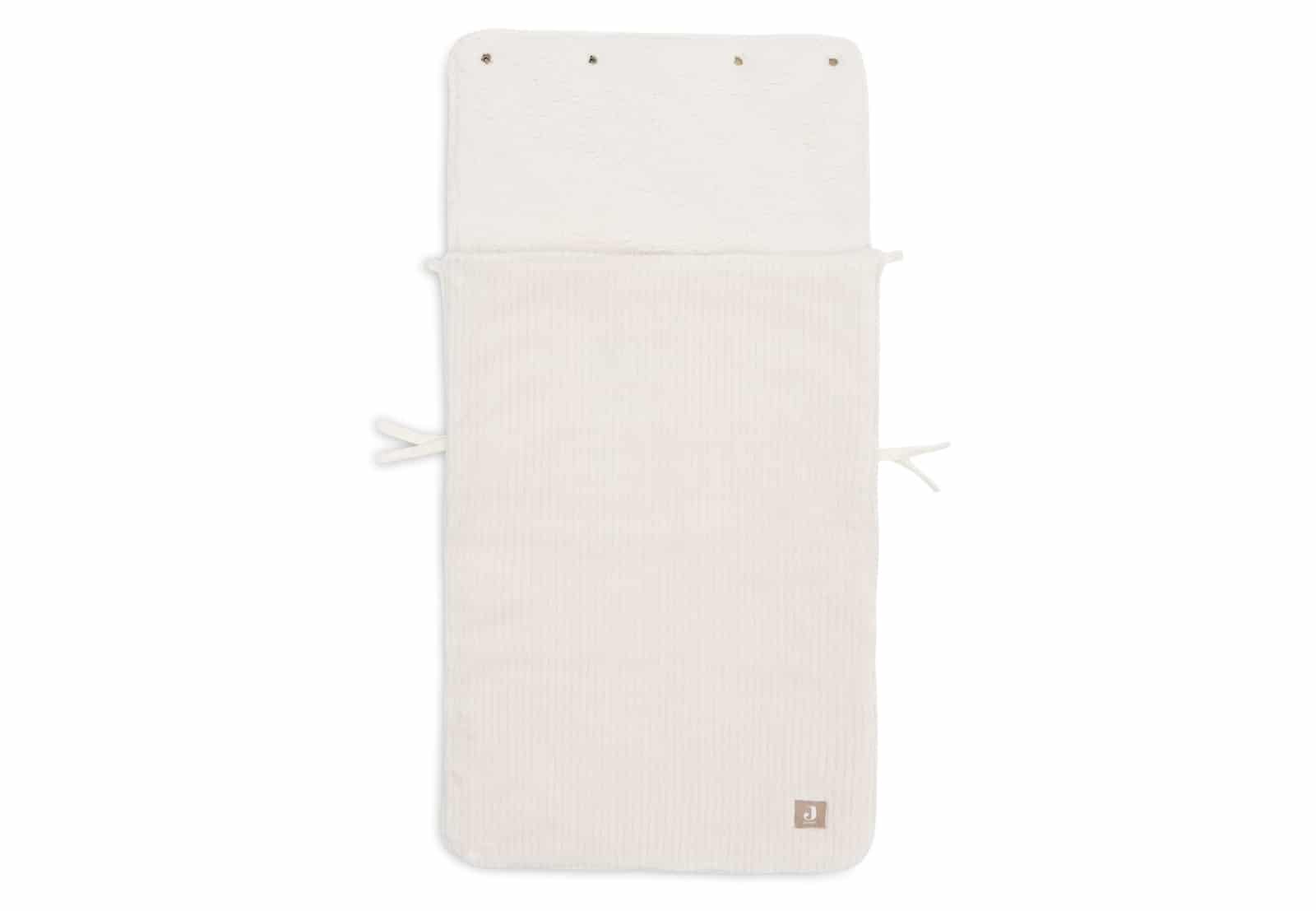 Jollein - Voetenzak groep 0+ 3/5 punts gordel Cloudy Rib - Oatmeal