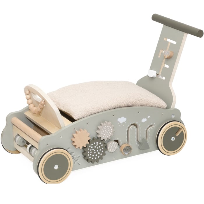Label Label - 3 in 1 Rocker, Walker and Car - Olive Green