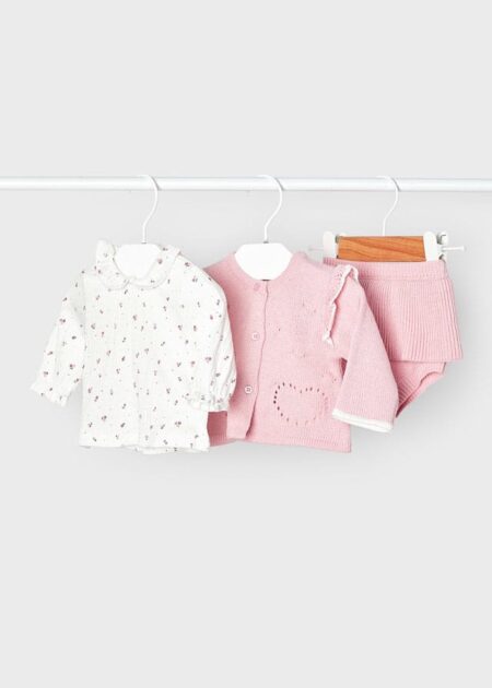 Mayoral - 3Delige Set - Roze