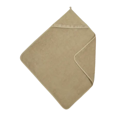 Meyco - Badcape badstof Ruffle Taupe 80x80cm