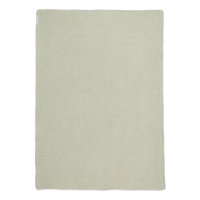 Meyco - Deken Knit basic teddy Sand Melange 75x100cm