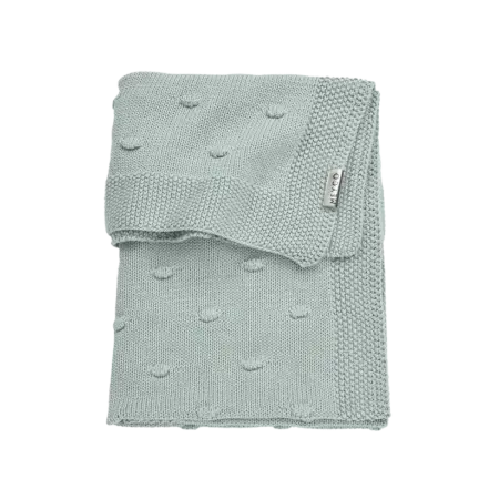 Meyco - Deken Knots Stone Green 75x100cm