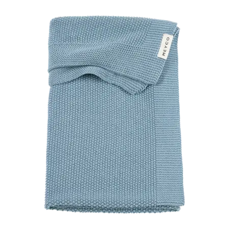 Meyco - Deken Mini Relief Jeans Blue 75x100cm