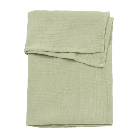 Meyco - Laken pre-washed hydrofiel Soft Olive 75x100cm