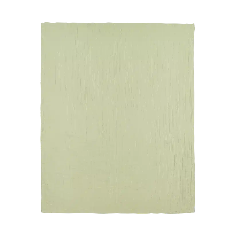 Meyco - Laken pre-washed hydrofiel Soft Olive 75x100cm