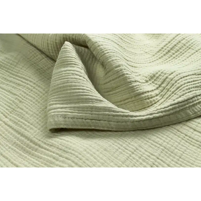 Meyco - Laken pre-washed hydrofiel Soft Olive 75x100cm