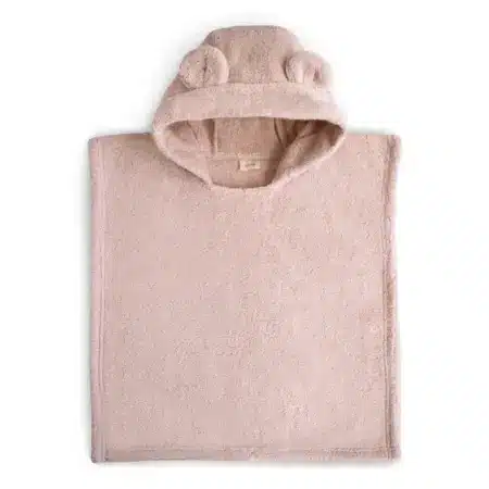 Mushie - Poncho Towel Bear - Blush