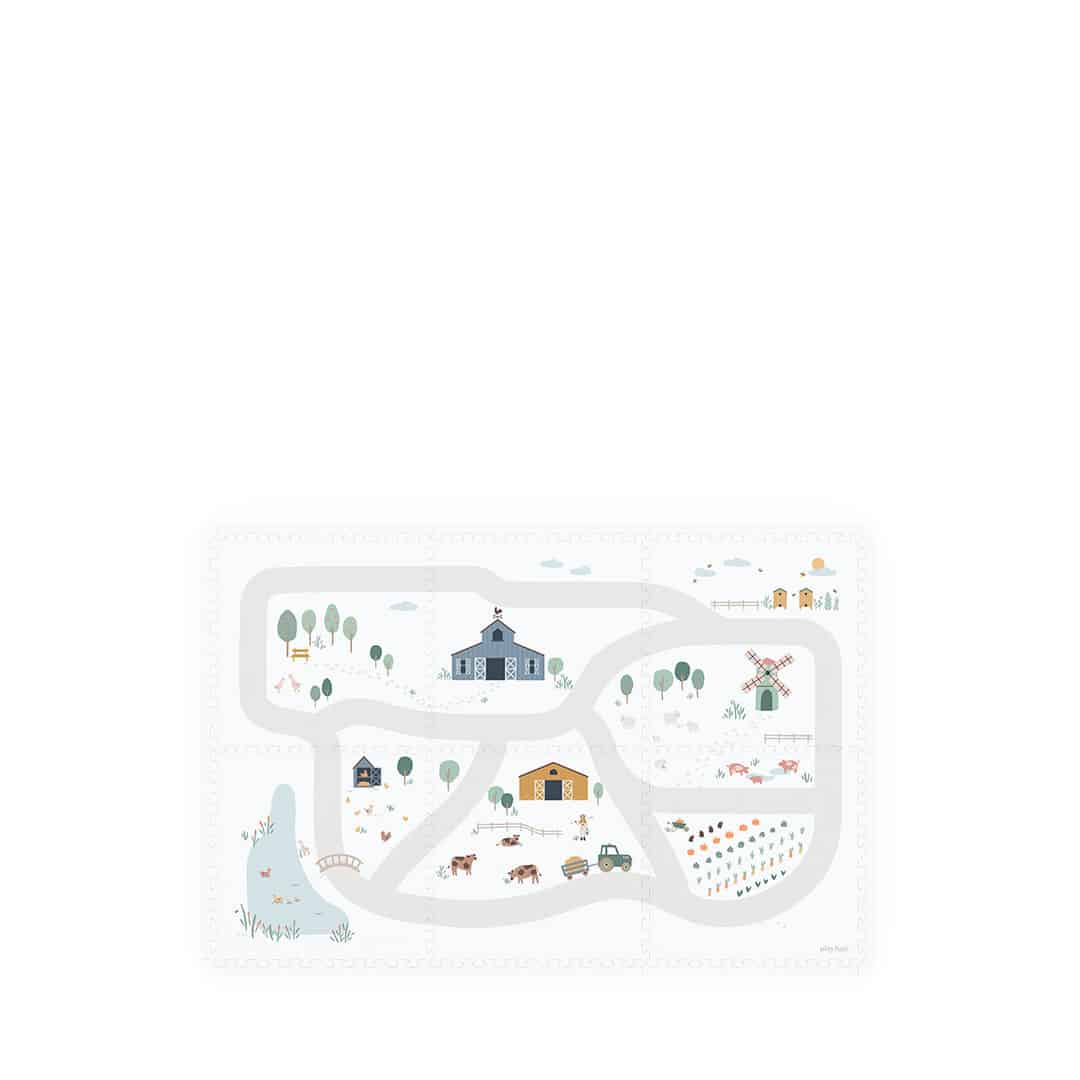 Play & Go - EEVAA - Farm (120 x 180 cm - 6 tiles)