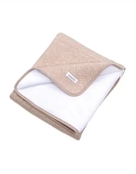 Poetree Kids - Ledikant deken 100x135cm - Chevron Light Camel