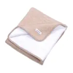 Poetree Kids - Wiegdeken 80x100cm - Chevron Light Camel