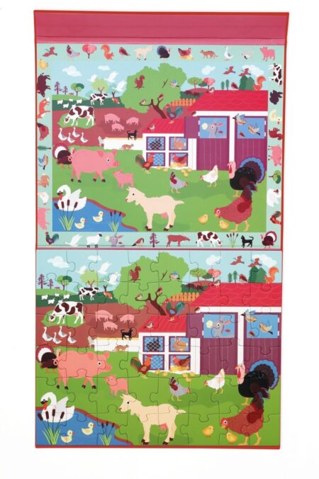 Scratch - Puzzel Magnetisch: DISCOVERY - BOERDERIJ