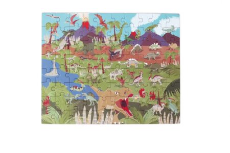 Scratch - Puzzel Magnetisch: DISCOVERY - DINO