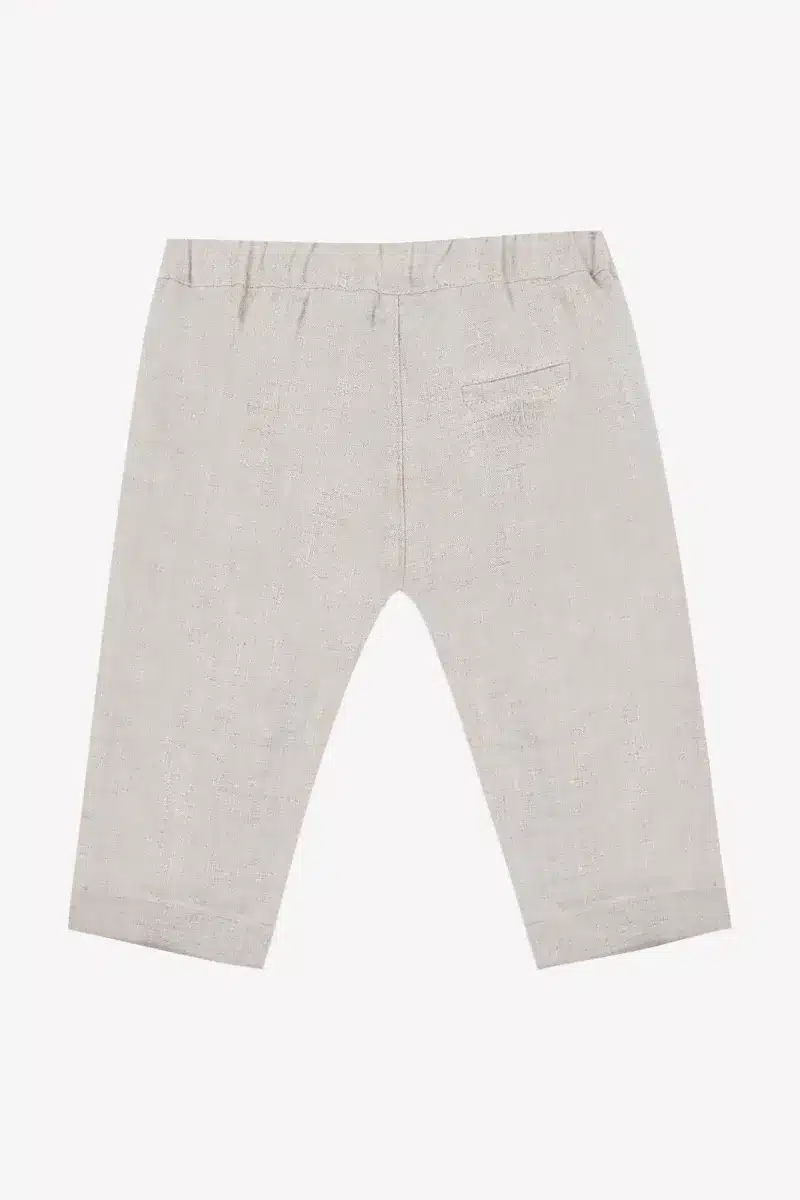 Tartine Et Chocolat - Linnen Broek Zandkleurig