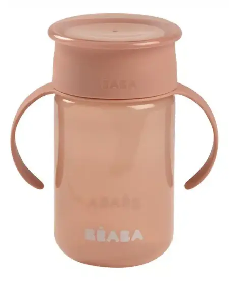 Beaba - Leerbeker 360° roze