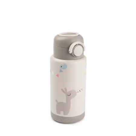 Done by Deer - Thermo metal bottle - Celebration - Sand - 340 ml