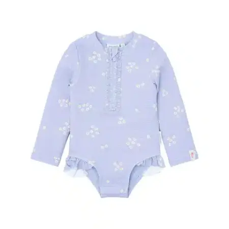 Little Dutch - Badpak met lange mouwen - Lila