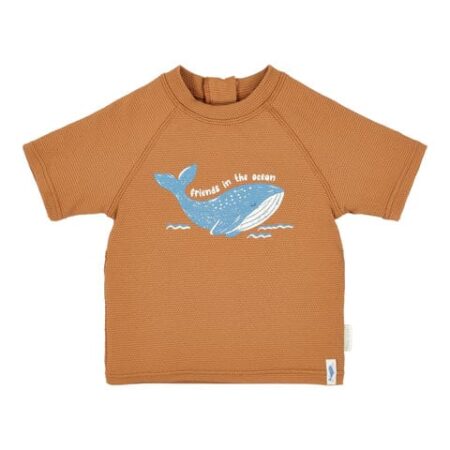 Little Dutch - Zwemshirt korte mouw - Sunny Brown