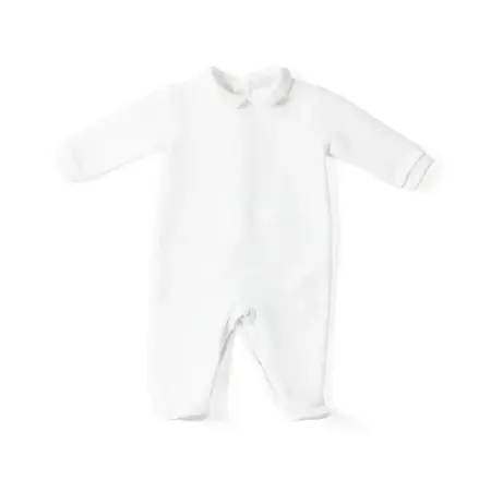 Living Nature - Babypakje losange wit sluiting achteraan
