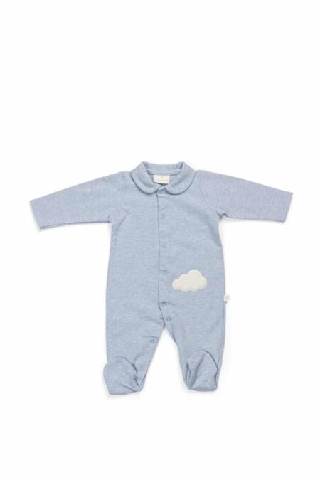 Living Nature - Babypakje wit Felix the rabbit licht blauw