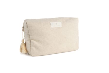 Living Nature - Toilettas model Cécile in linen beige