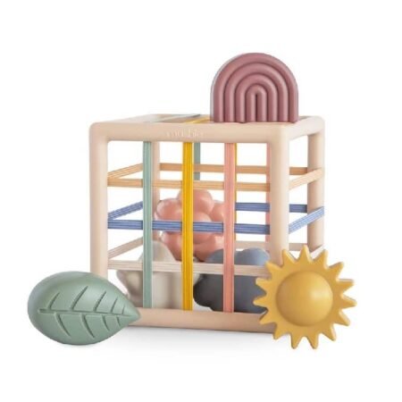 Mushie - Emastic Shape Sorter