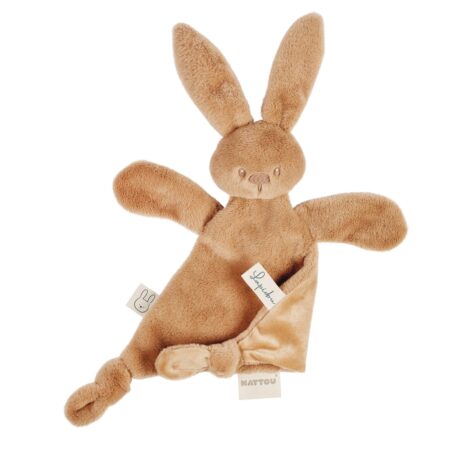 Nattou - Lapidou - Doudou driehoek warm beige